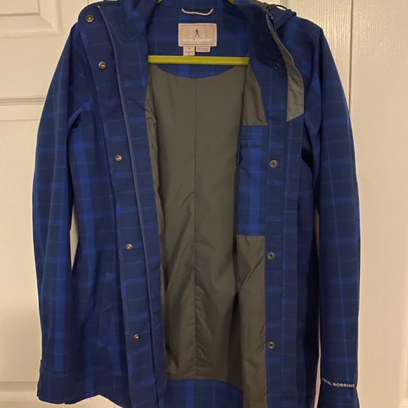 Royal Robbins Mobile Waterproof Trench Coat in Navy/Royal - Picture 5 of 6